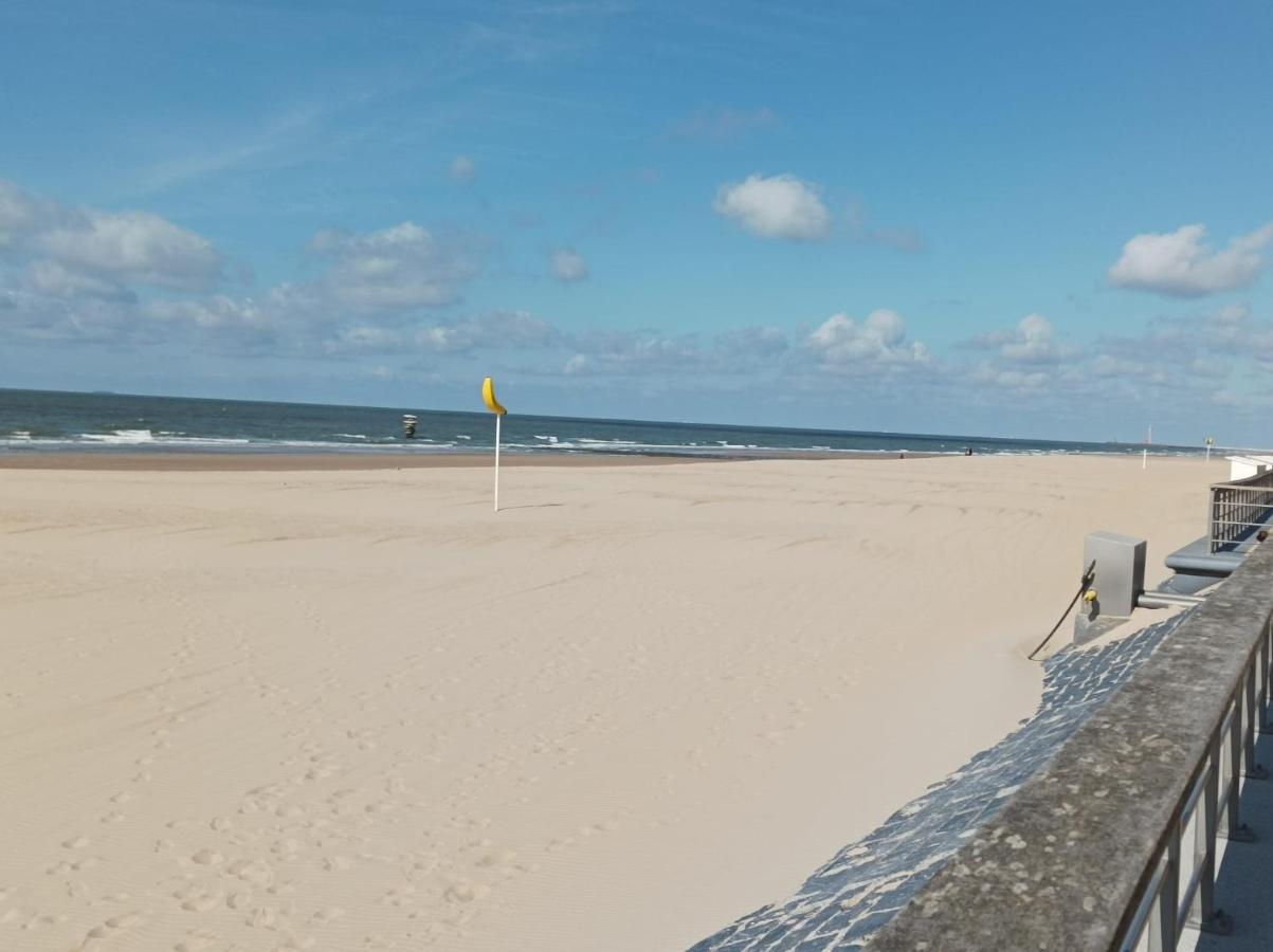 Frontaal Zeezicht In Appartement De Strandjutter 奥斯滕德 外观 照片